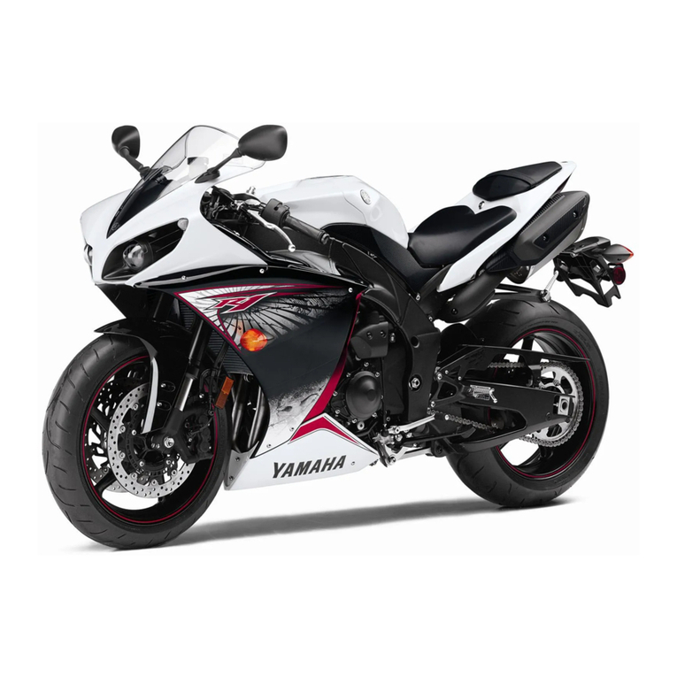 Yamaha YZF-R1(B) 2012 User manual