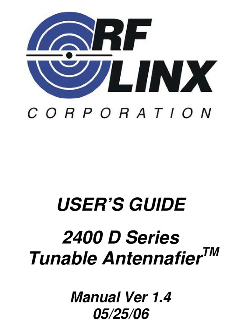 RF Linx 2400 D Series user guide