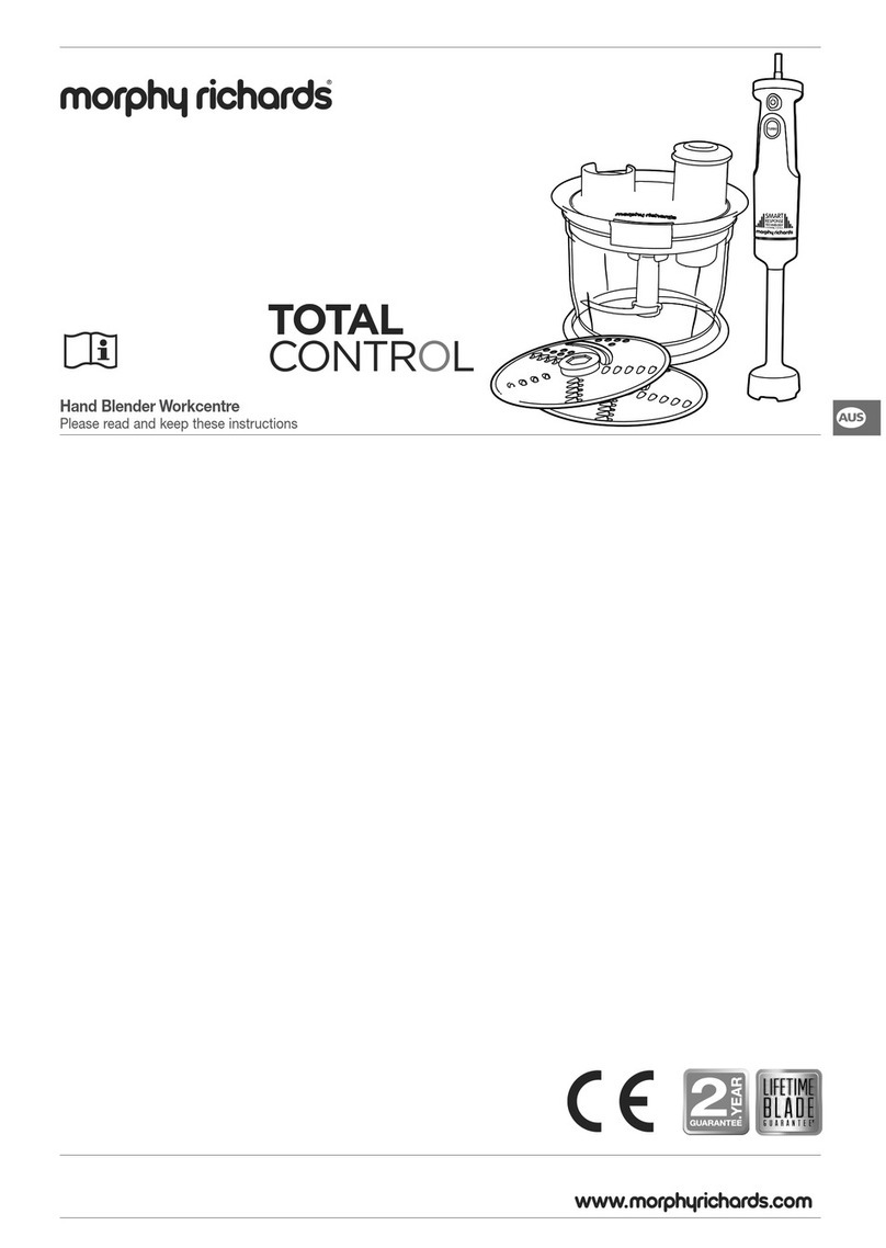 Morphy Richards Total Control User manual