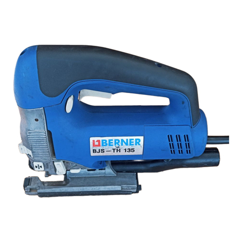 Berner BJS-SHO 135 User manual