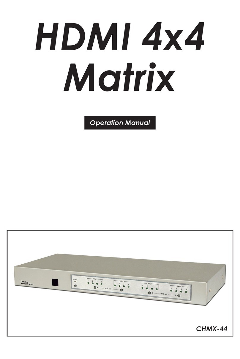 Cypress CHMX-44 User manual