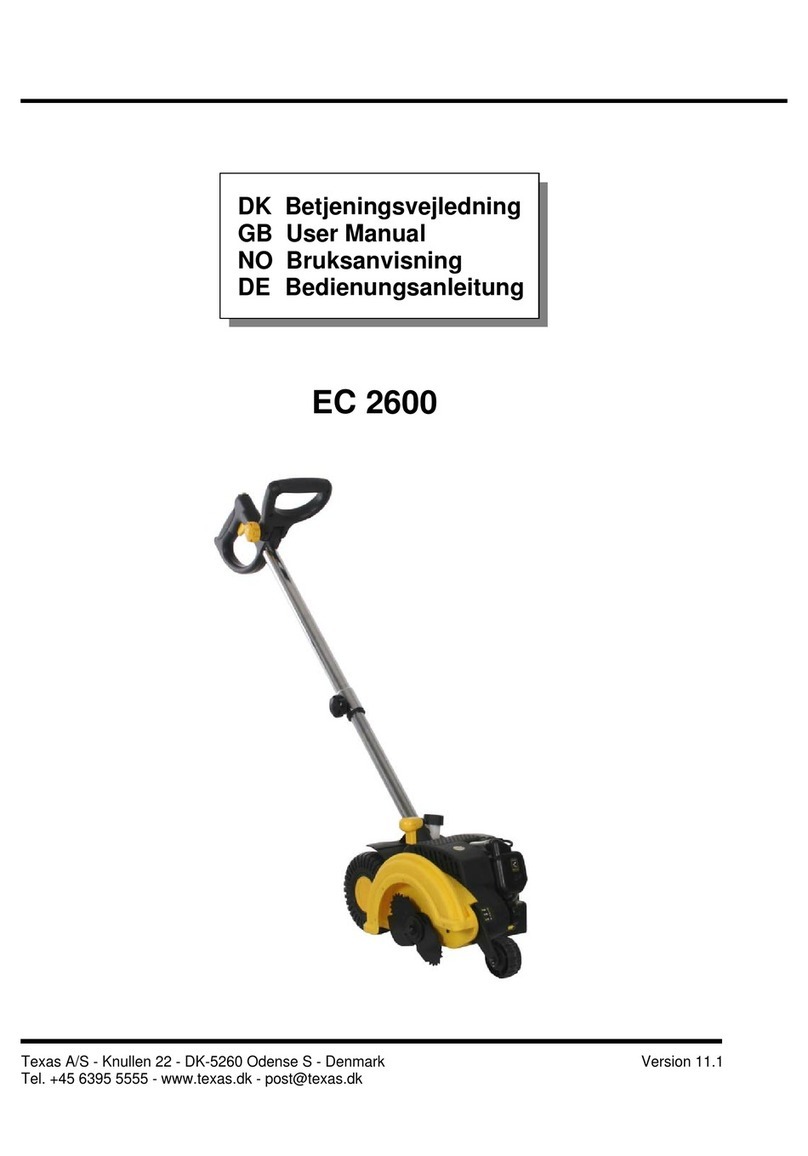 Texas EC 2600 user manual