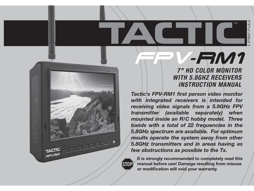 Tactic FPV-RM1 User manual