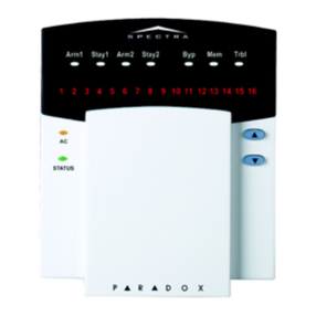Paradox Spectra 1689 User manual