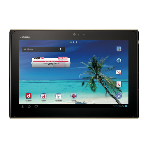 Docomo P-08D Eluga Live instruction manual