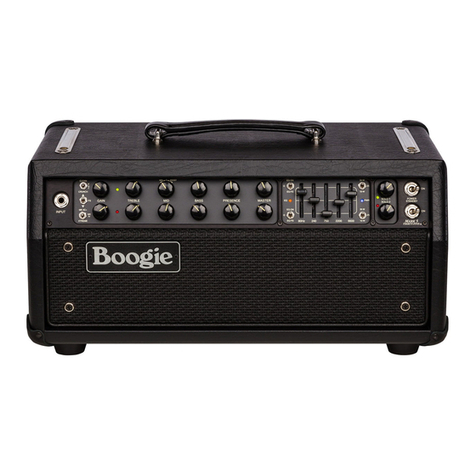 Mesa/Boogie Three Channel Dual & Triple Rectifier Solo... User manual