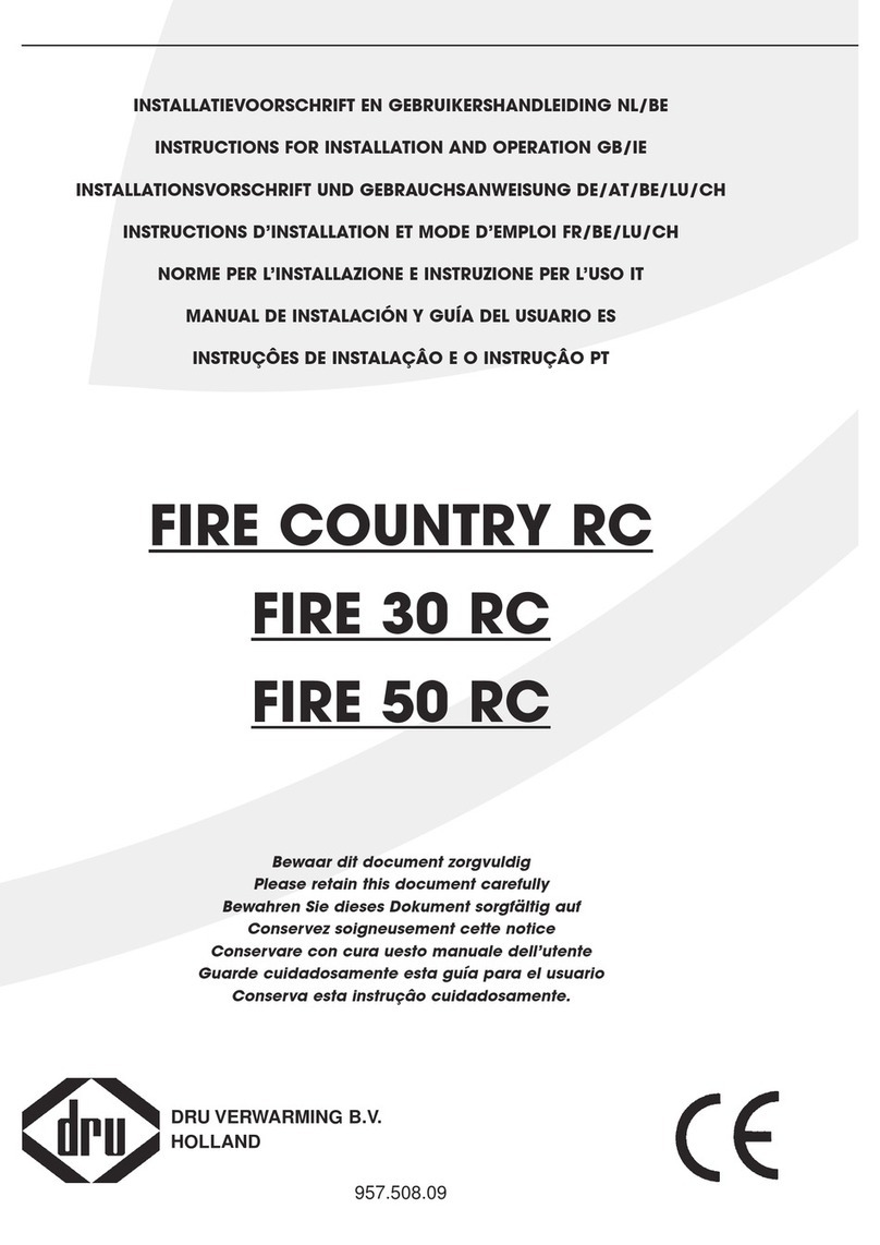 Dru Fire 30RC Instructions for installation and operation Dru Fire 30RC Instructions for installation and operation