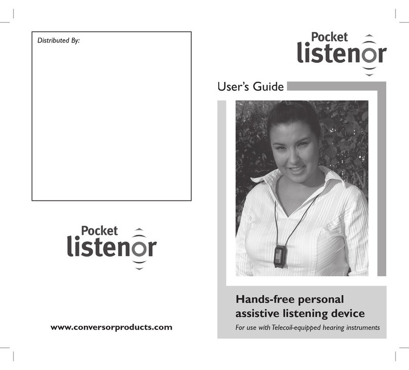 Conversor Pocket Listenor user guide