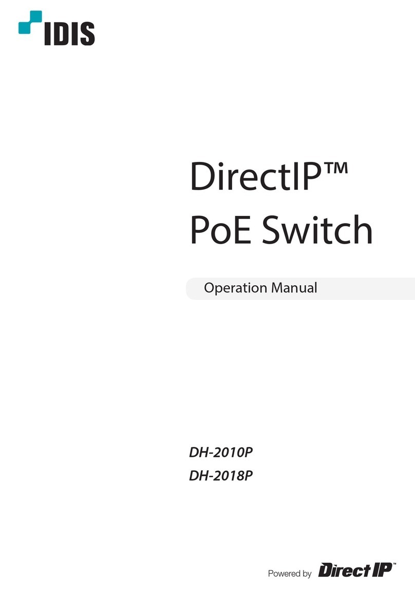 Idis DirectIP DH-2010P Operation manual Idis DirectIP DH-2010P Operation manual