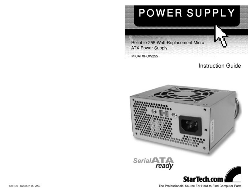 StarTech.com MICATXPOW255 Instruction guide