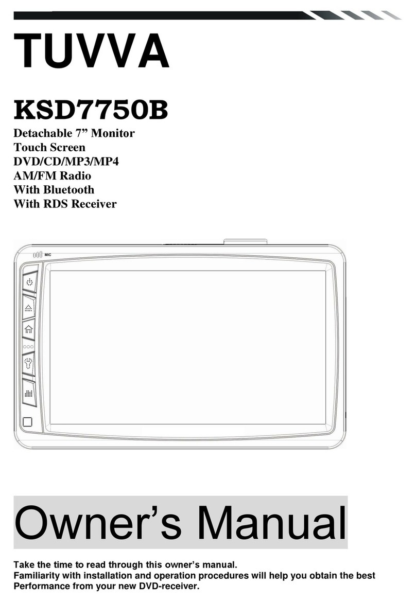 Tuvva KSD7750B owner's manual