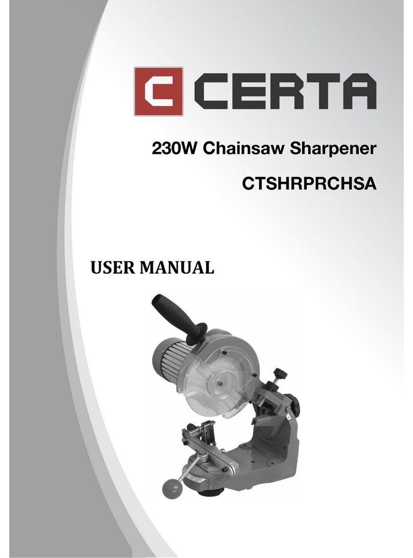 Certa CTSHRPRCHSA user manual