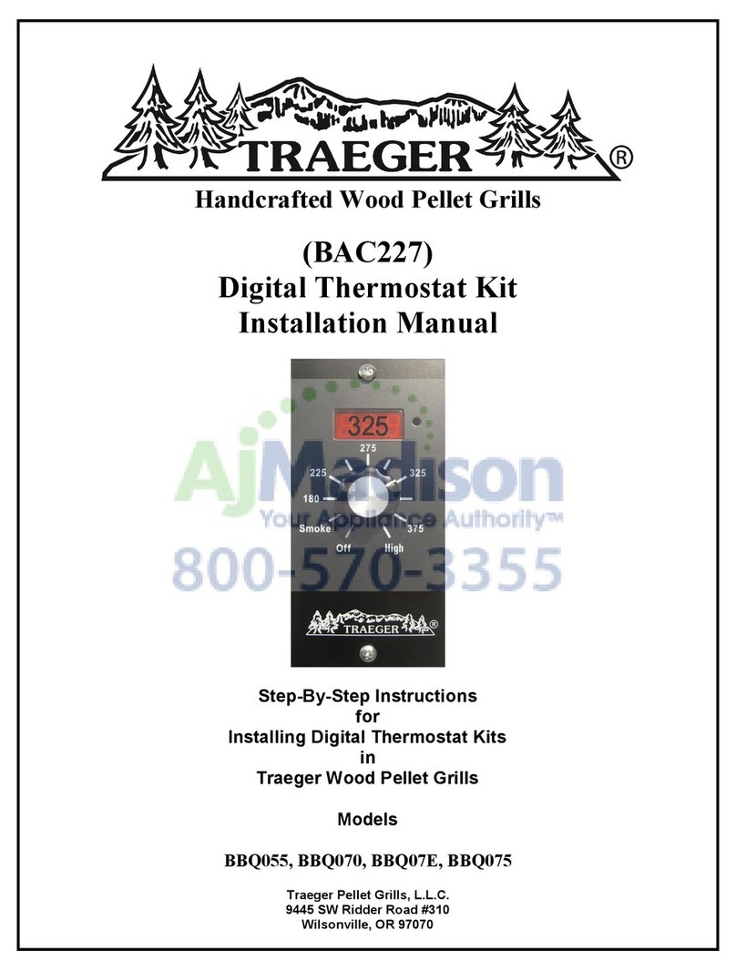 Traeger BAC227 installation manual