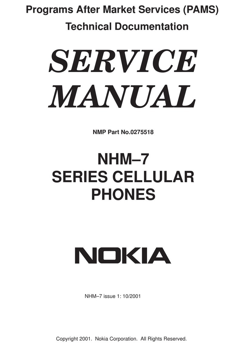Nokia NHM-7 series User manual Nokia NHM-7 series User manual