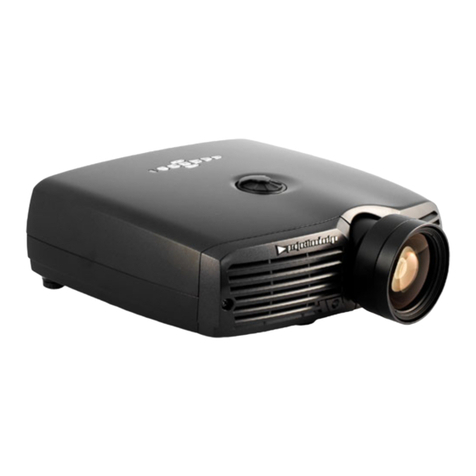 Projectiondesign WUXGA 720/1080 SXGA+ User manual