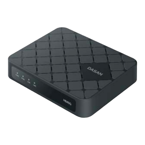 Dasan Networks H645G Quick installation guide