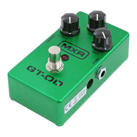 mxr M193 GT-OD Installation and operation manual mxr M193 GT-OD Installation and operation manual