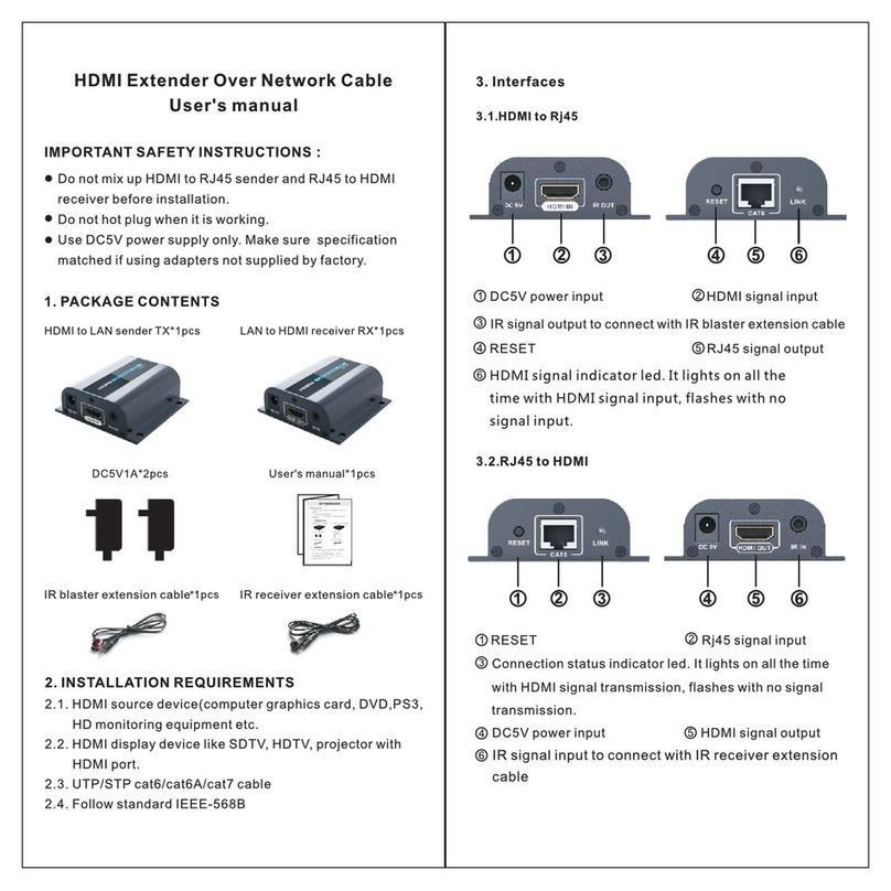 Lenkeng LKV372A user manual