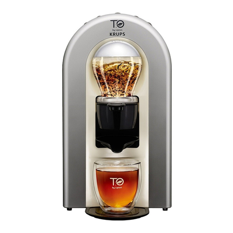 Krups T.O by Lipton User manual