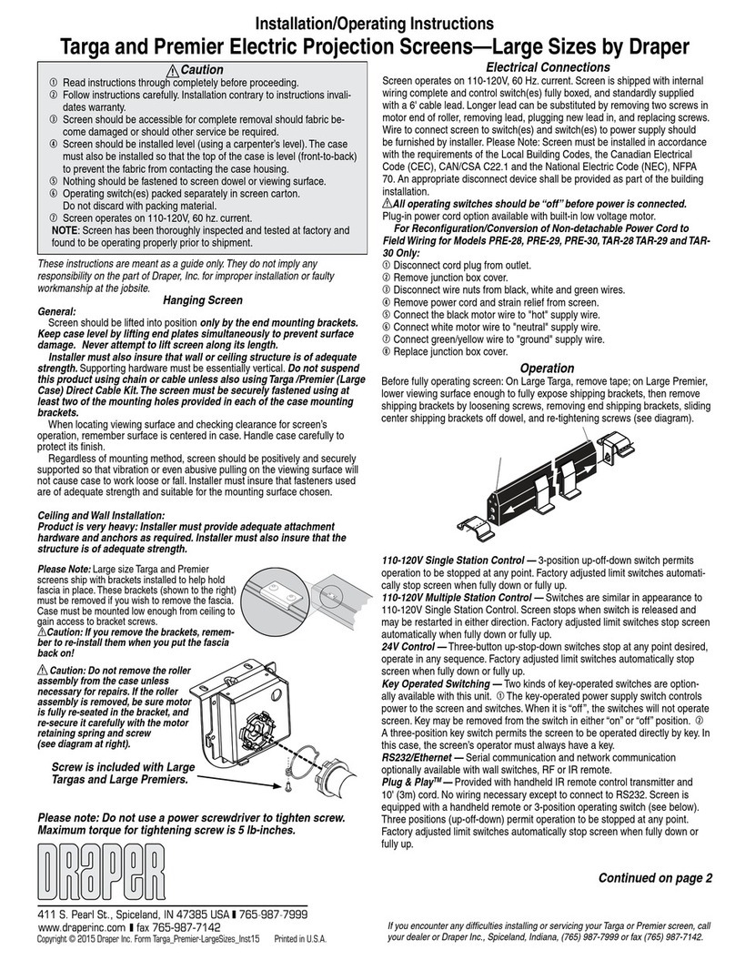 Draper Targa Manual