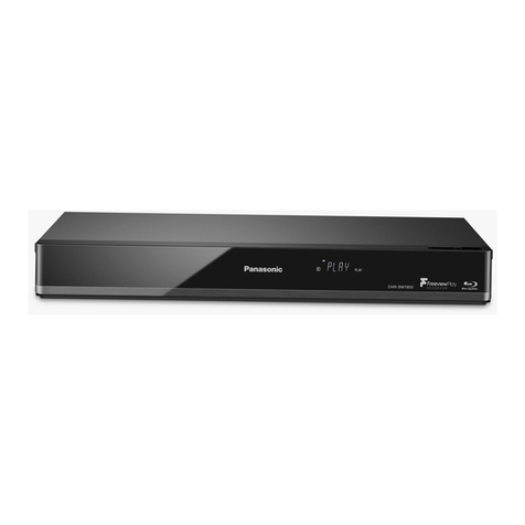 Panasonic DMR-BWT850 User manual