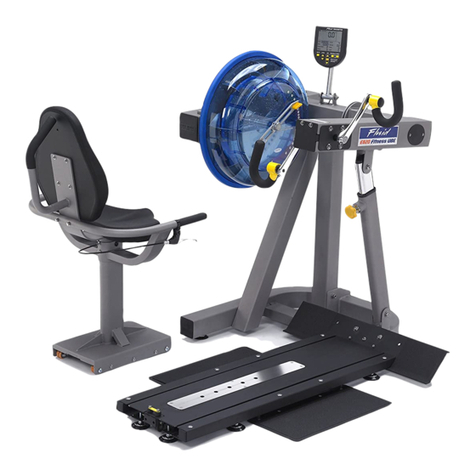 Fluid E820 Fitness UBE owner's manual