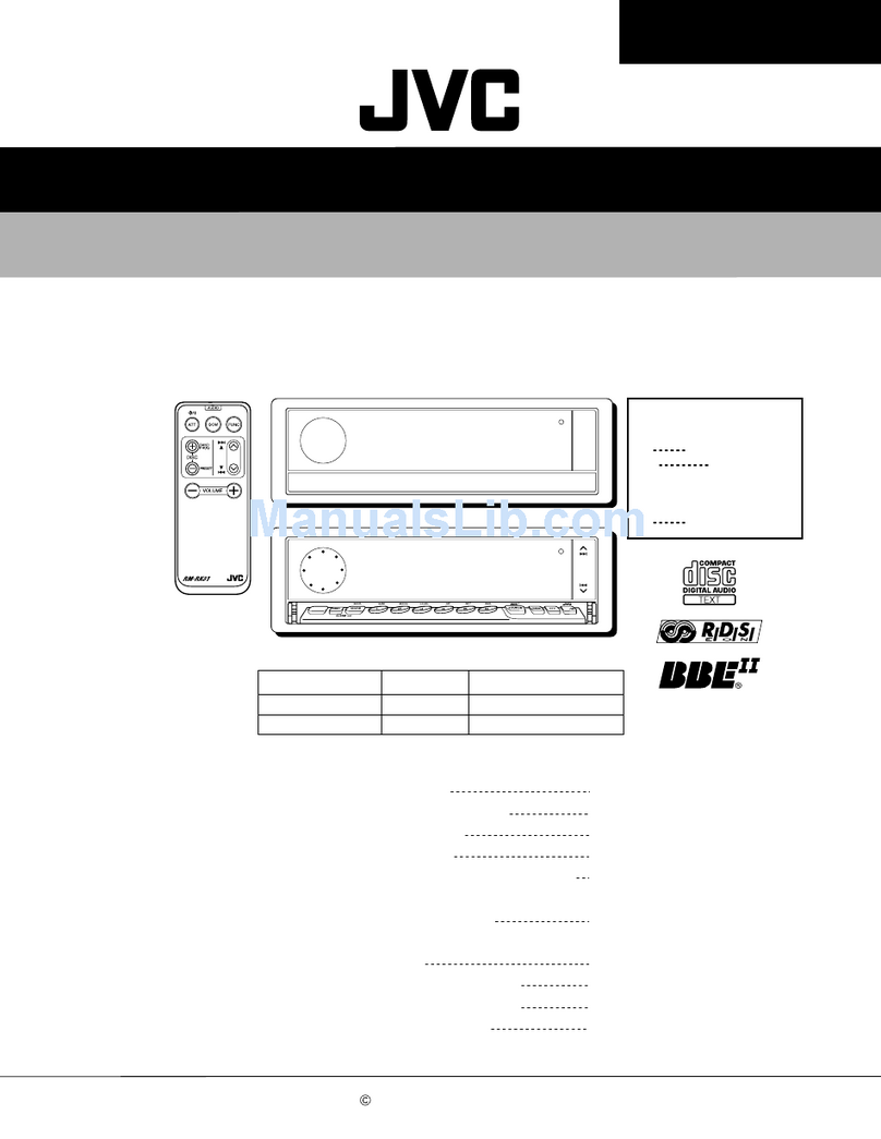 JVC KD-LX330R User manual