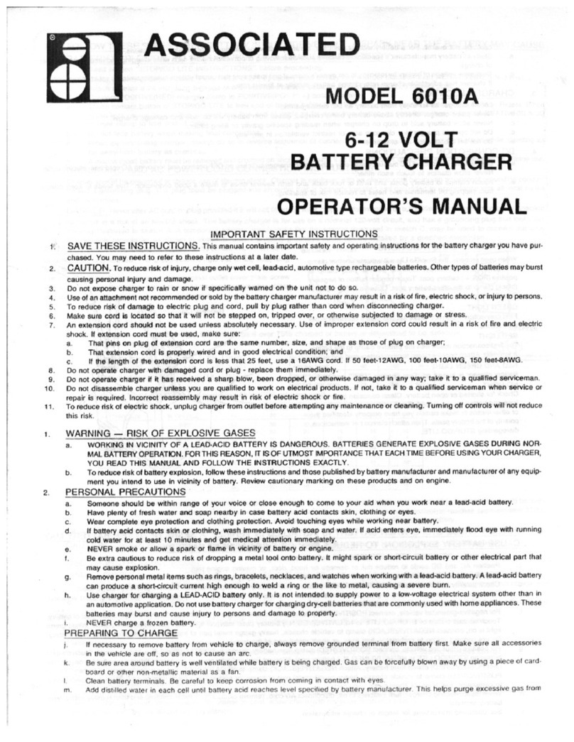 Associated 6010A Operator's manual