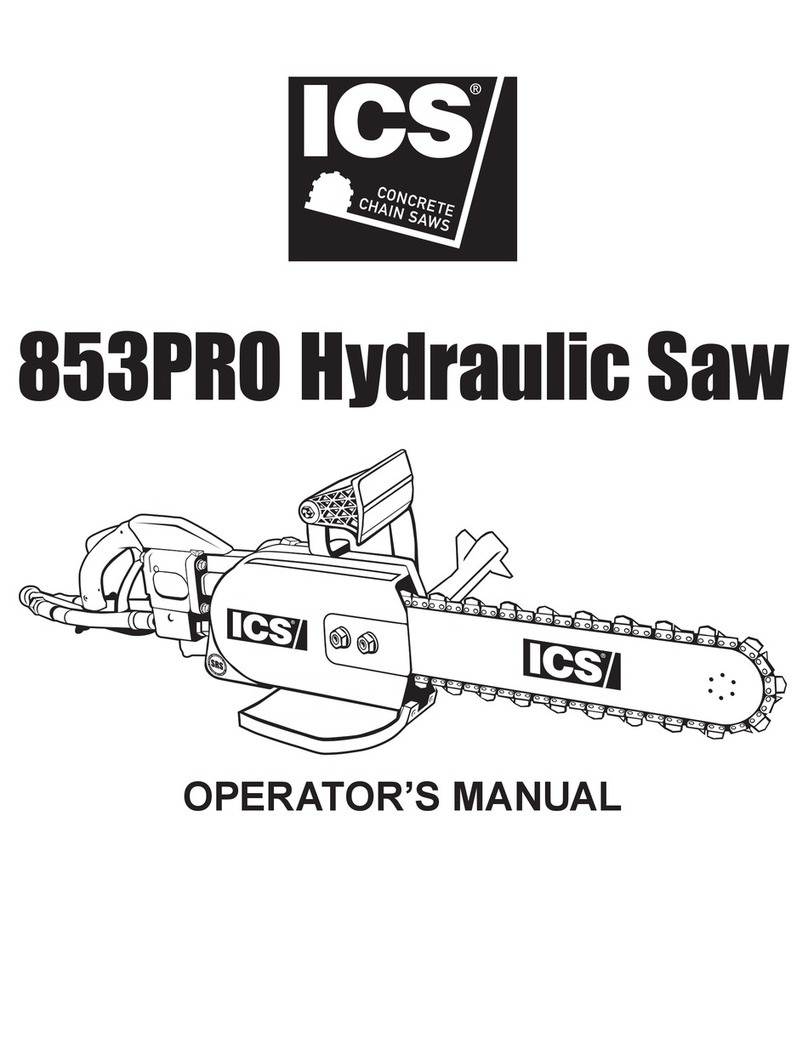 ICS SpeedHook 853PRO Operator's manual