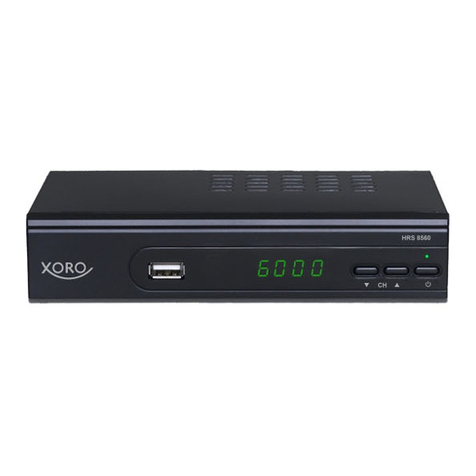 Xoro HRS 8559 user manual