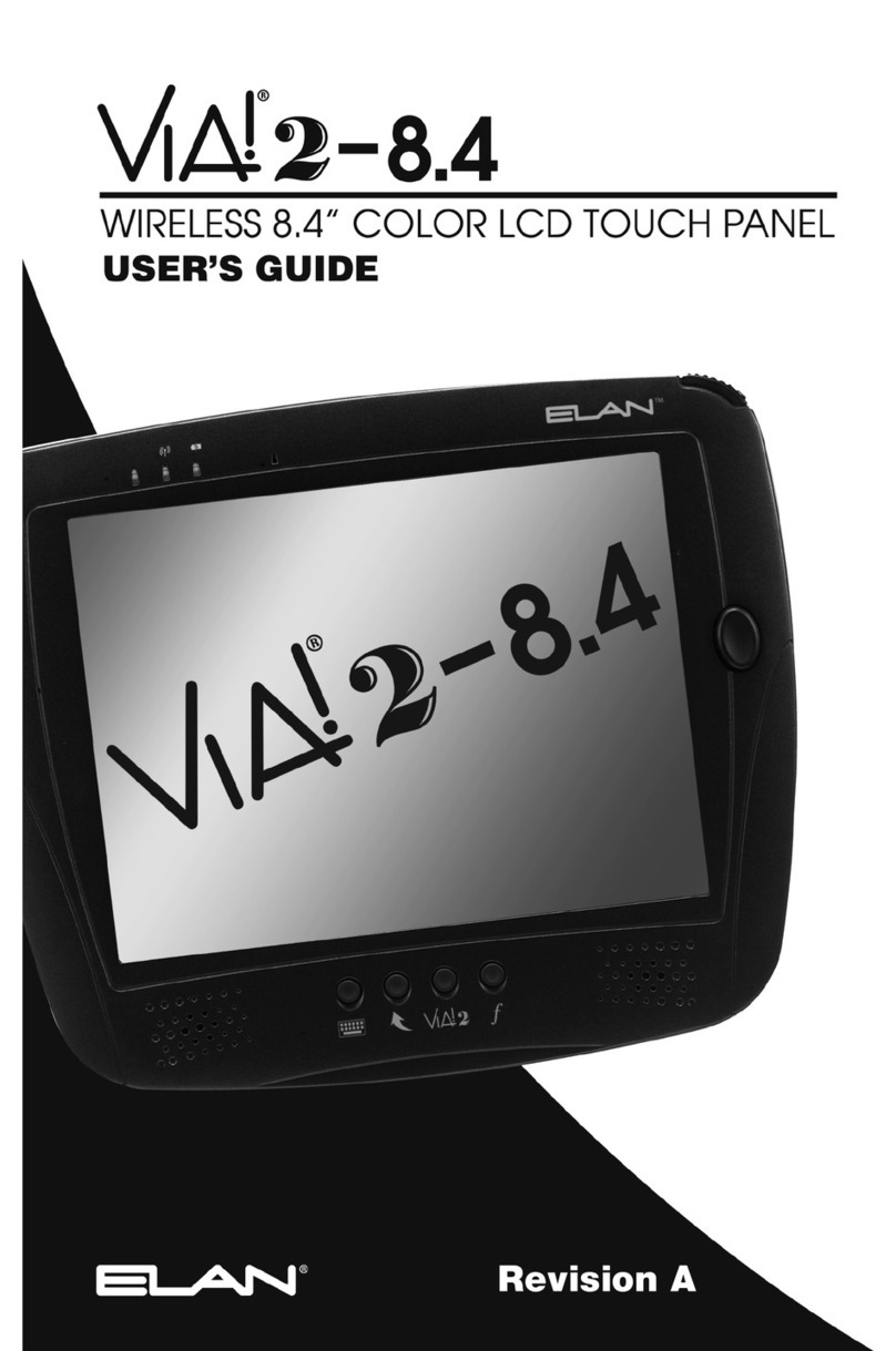 Elan ViA 2-8.4 User manual