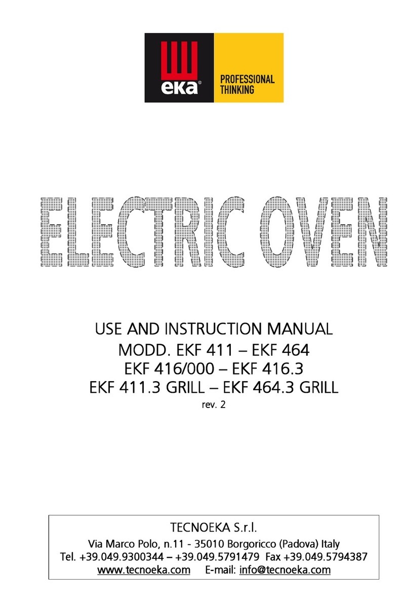 TECNOEKA EKF 411 Use and instruction manual