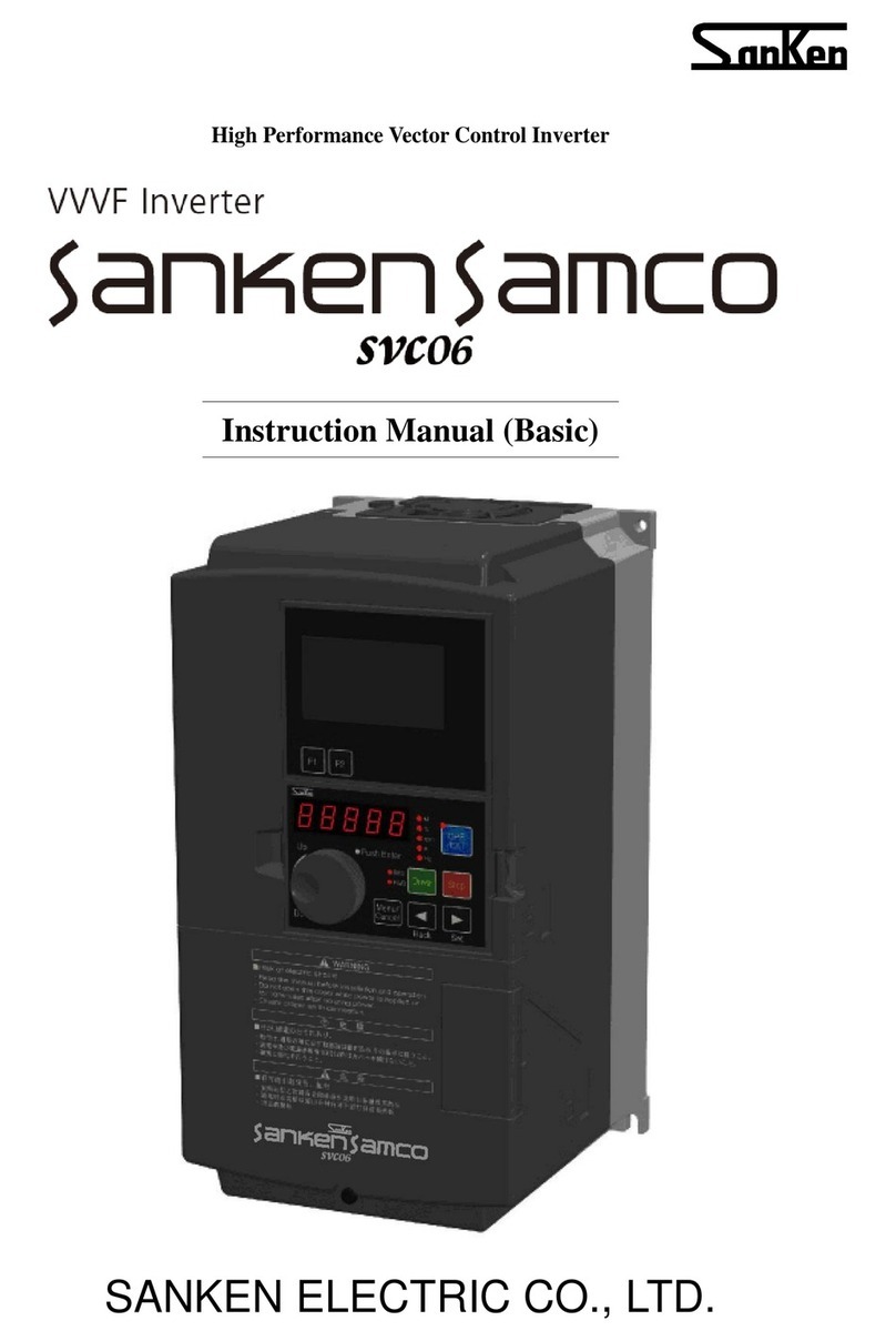Sanken Samco SVC06 instruction manual