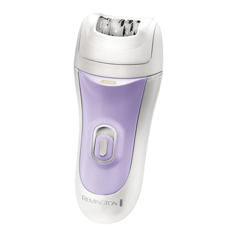 Remington Smooth & Silky EP7020 Use and care guide
