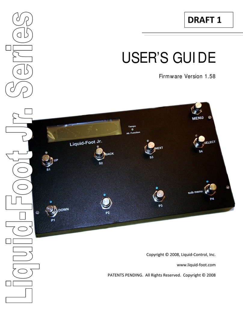 FAMC Liquid-Foot Jr. Series user manual