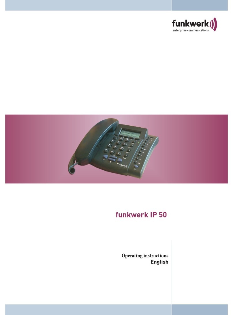 Funkwerk IP 50 operating instructions