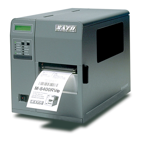 SATO M-8400RVe Series User manual