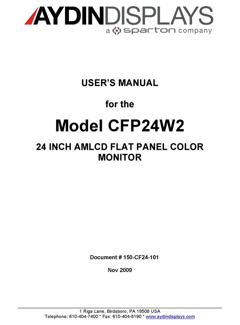 Aydin Displays CFP24W2 Series user manual