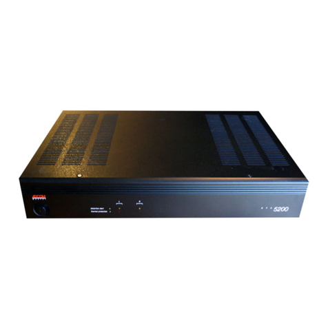 Adcom GFA-5200 User manual