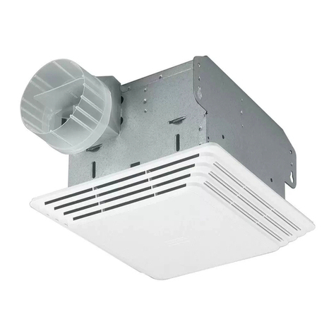Broan DX90 User manual