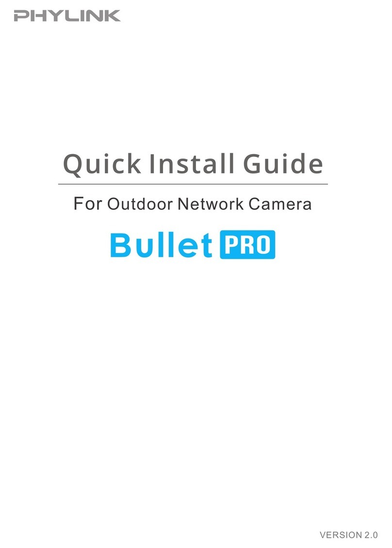 Phylink Bullet Pro PLC-336PW User manual