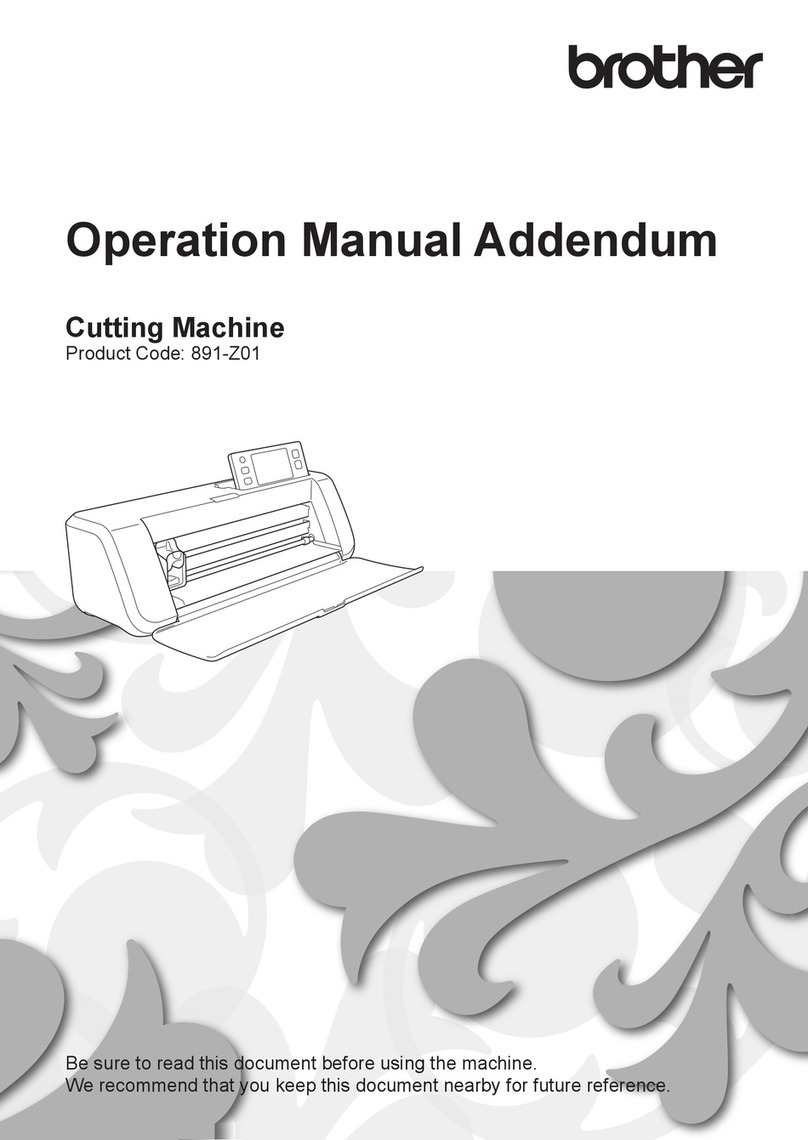 Brother 891-Z01 Installation and operating instructions