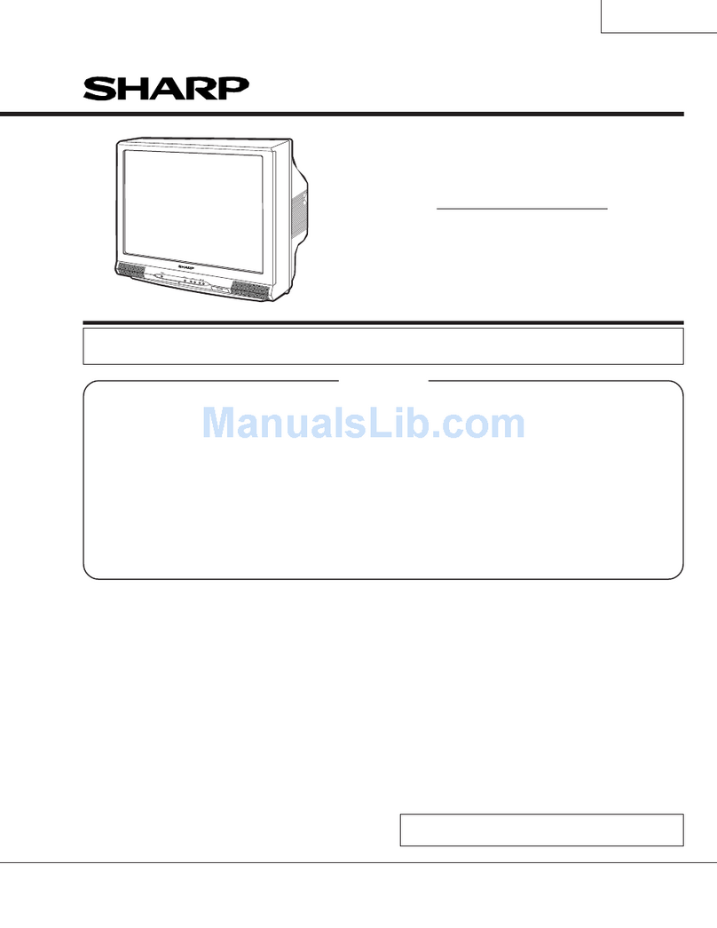 Sharp 36F830 User manual Sharp 36F830 User manual