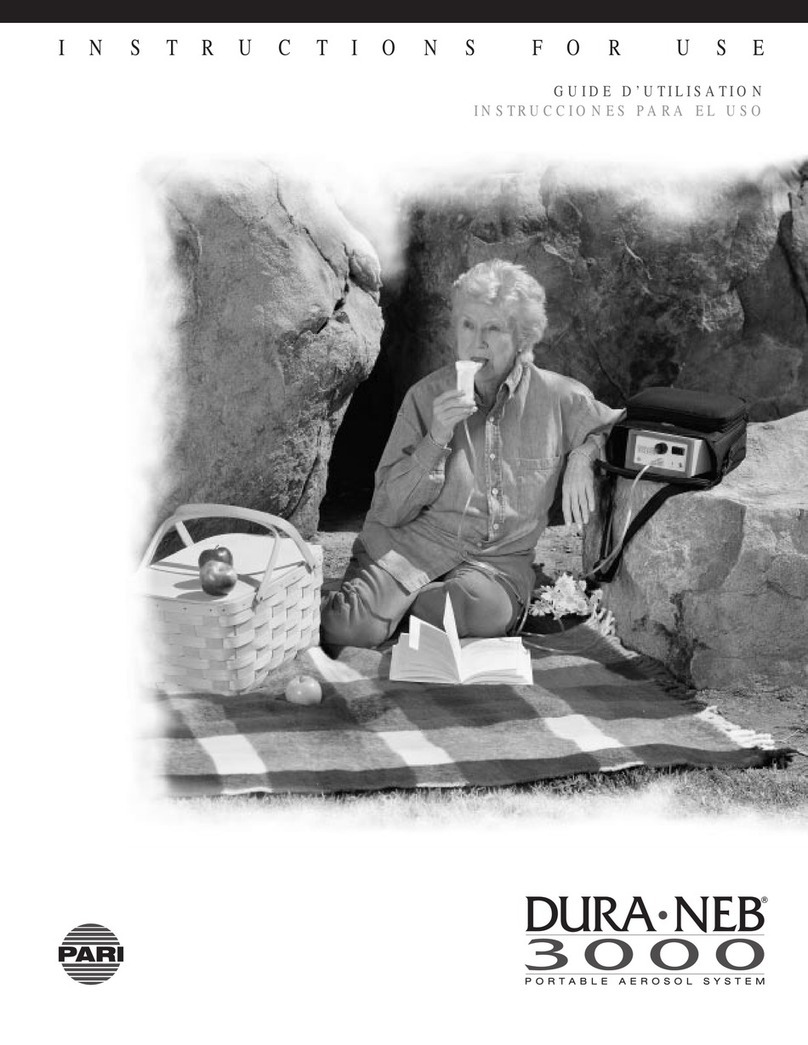 Pari Dura-Neb 3000 User manual