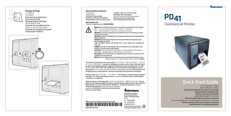 Intermec EasyCoder PD41 User manual