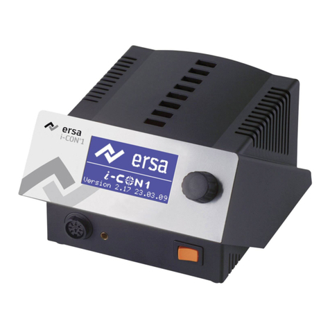 ersa i-CON 1 operating instructions