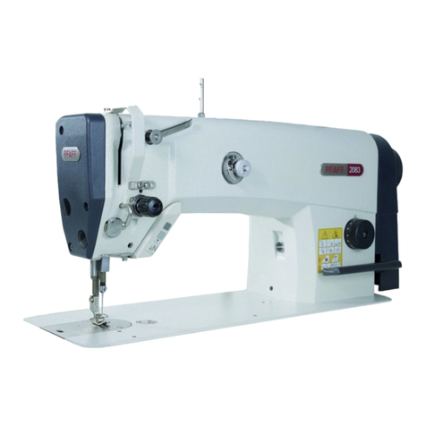 Pfaff 2081 User manual