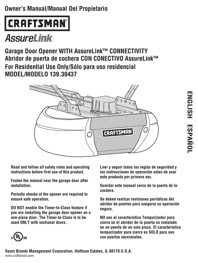 Craftsman 139.30437 User manual