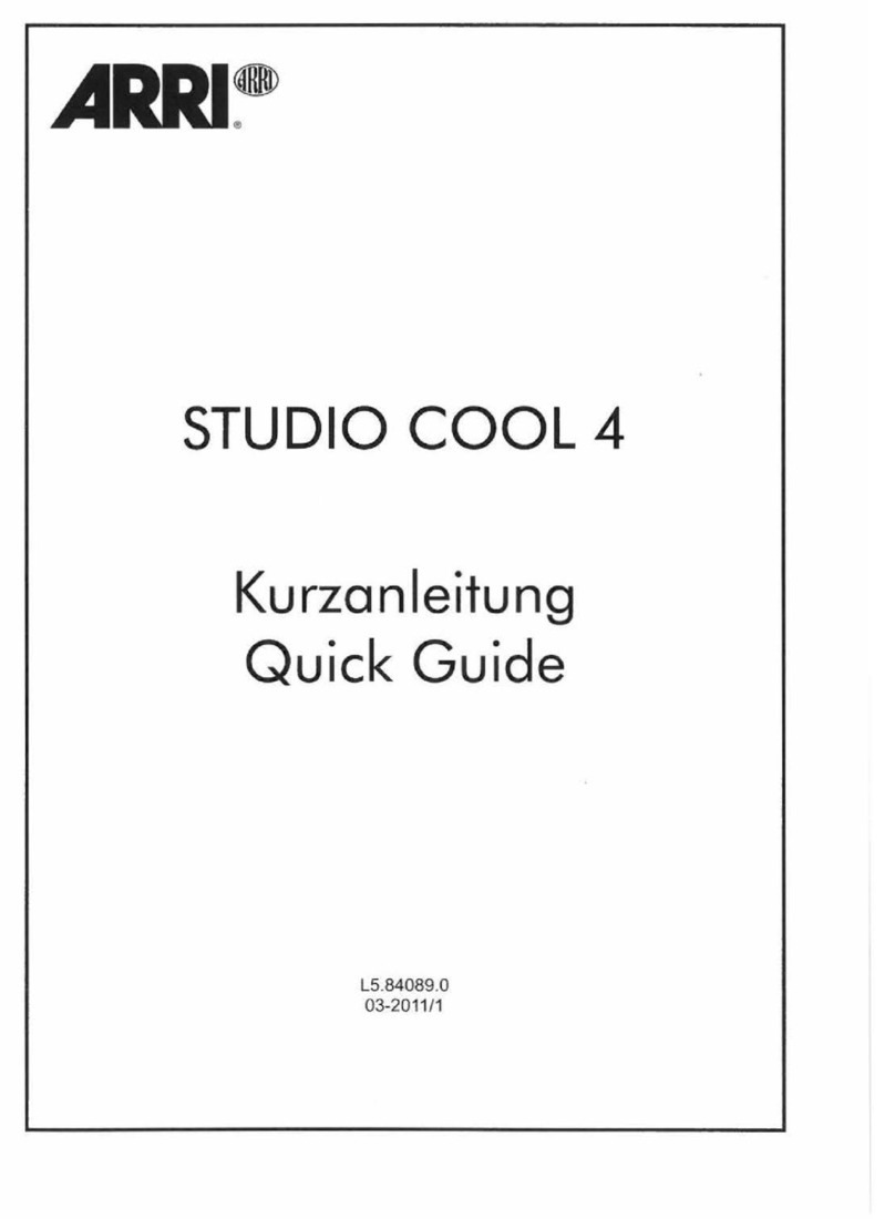 ARRI Studio Cool 4 quick guide