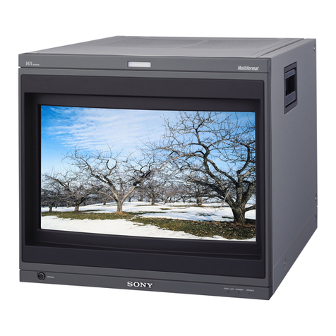Sony TRINITRON BVM-A20F1U User manual